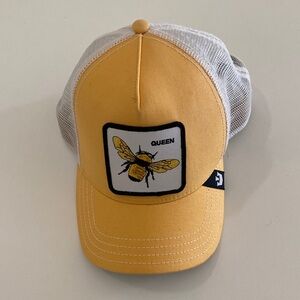 Goorin Bros Yellow Queen Bee Patch Trucker Hat